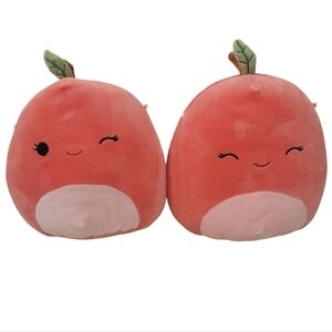 Squishmallows Cherry Plush Set 8"